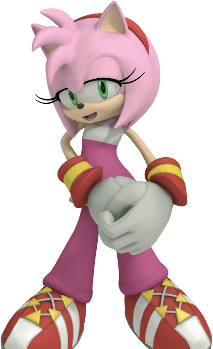 Johsouza Images Amy Rose Sonic Free Riders Flirty Wallpaper - Amy Rose Sonic Free Riders (1024x1024)