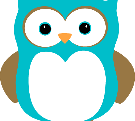 474 X 479 - Green Owl Clip Art (474x425)