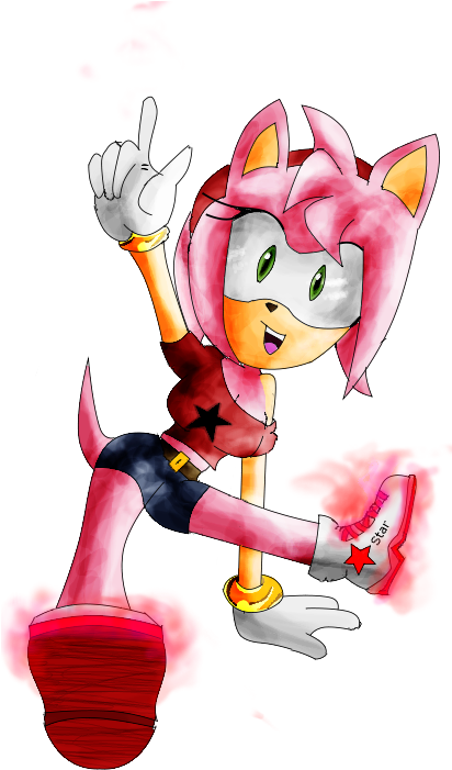 Amy Rose Dancing - Amy Rose Dancing (425x773)