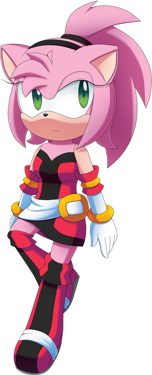 Amy Rose By Gistmellow - Amy Rose Mobius X (602x1326)