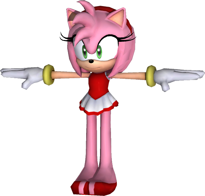 Gymnastic Suit Download By Sonic-konga - Mmd Amy Rose Download (678x647)