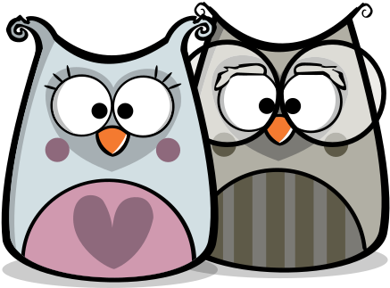 Owl Clip Art, Owl Paper, Clipart, Cartoons, Monsters, - Bubu E As Corujinhas (485x339)