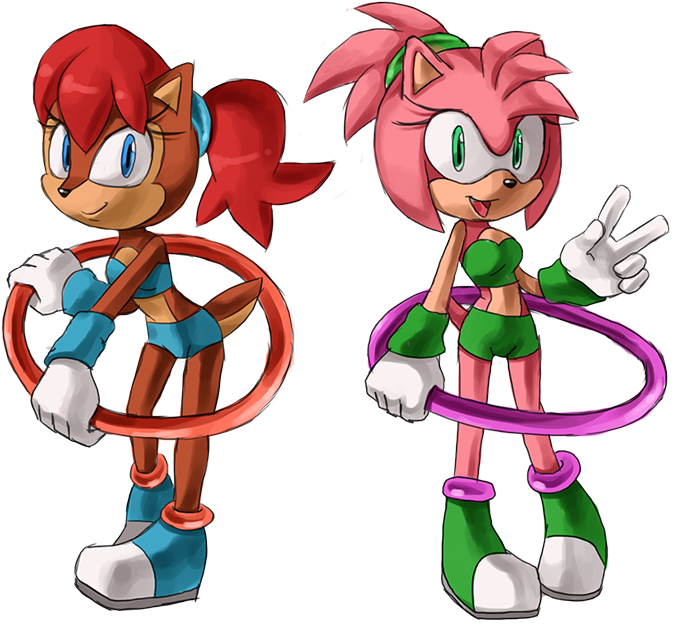 Amy Rose Sonic The Hedgehog Shadow The Hedgehog Sonic - Shadow The Hedgehog Hula (800x681)