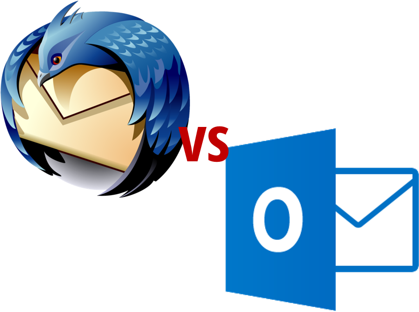 Is Thunderbird Better Than Outlook - Mozilla Thunderbird Vs Outlook (835x634)