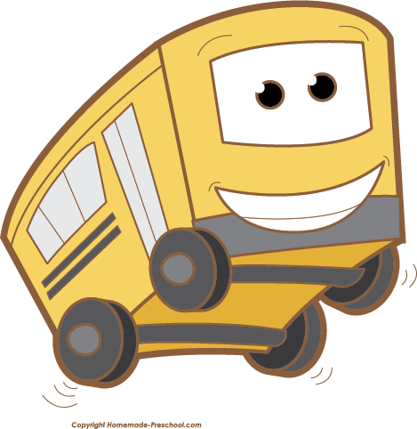 School Bus Clip Art Free Clipart Clipartbold 2 Clipartix - Bus With Face Clipart (469x482)