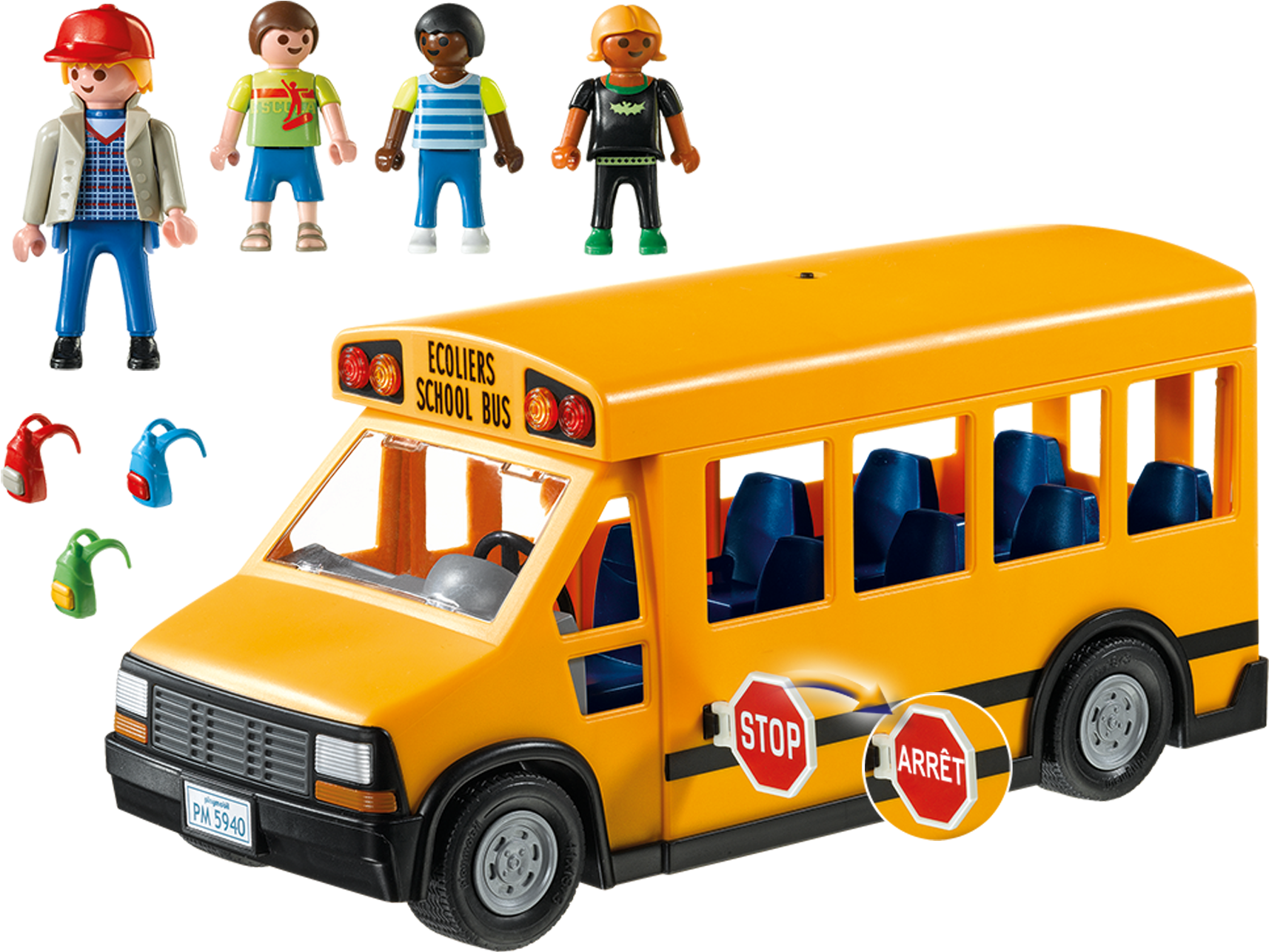 Playmobil School Bus - Playmobil School Bus 5940 (2000x1400)
