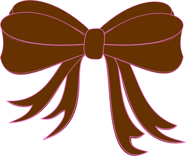 Pink And Brown Ribbon (600x504)