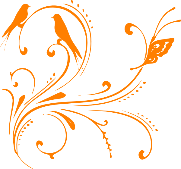 Orange Svg Clip Arts 600 X 561 Px - Clip Art Vector Png (600x561)