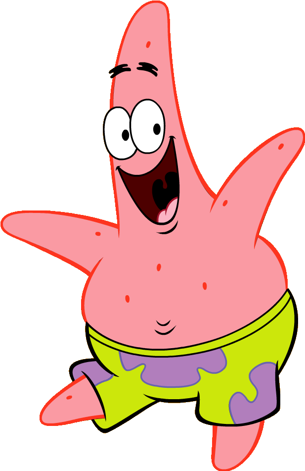 Patrick Star Clip Art - Patrick Spongebob Png (640x980)