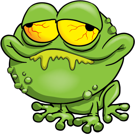 Ugly Frog Clipart - Ugly Frog Clipart (565x495)