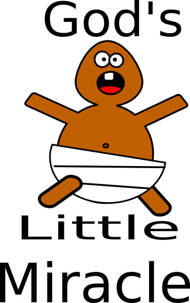 God S Little Mircle Svg Clip Arts 372 X 593 Px - Clip Art (372x593)