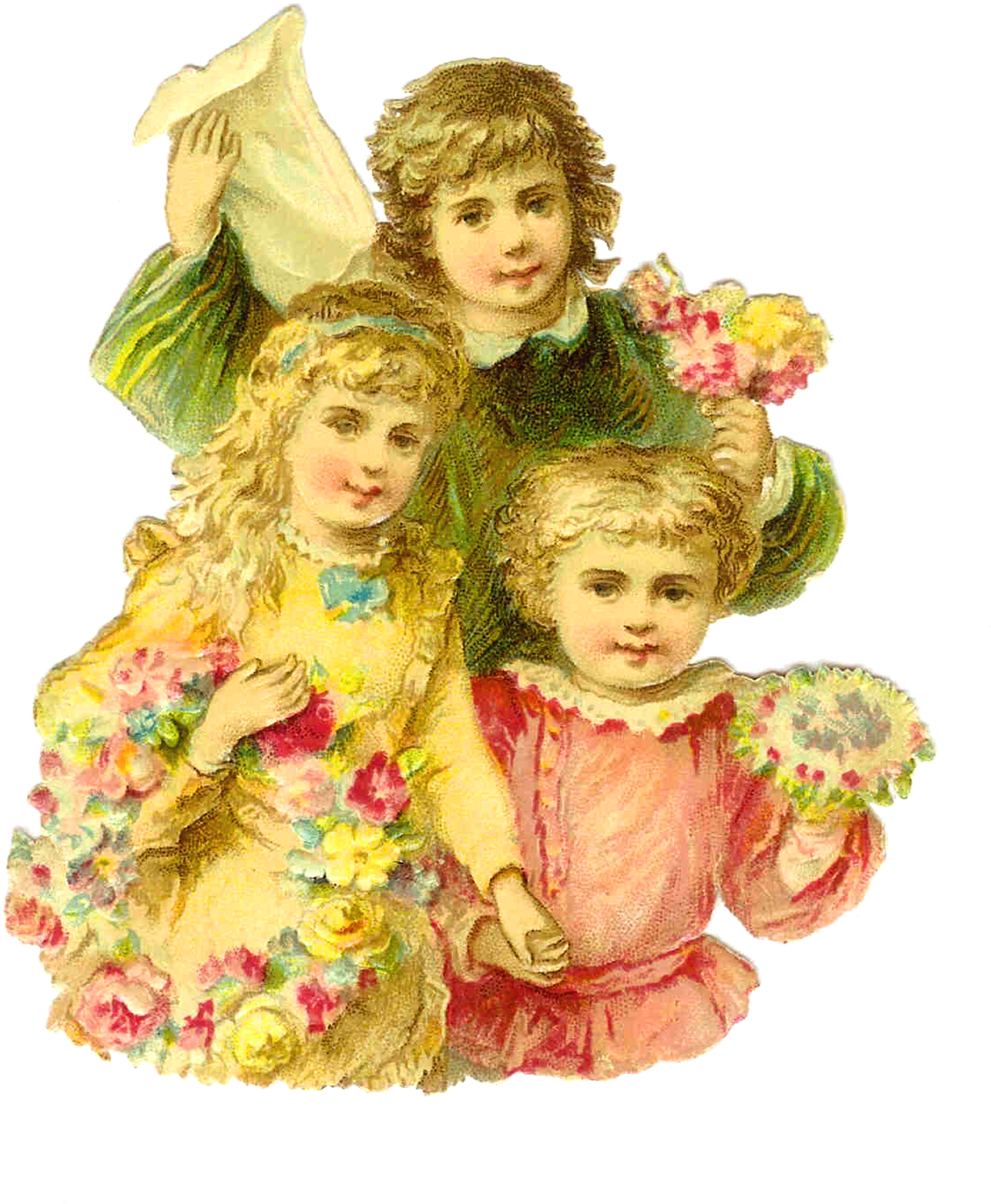 From My 1899 Victorian Era - Vintage Children Png Clipart (1321x1600)