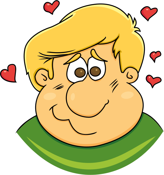 Free Boy In Love Clip Art - Clipart Boy In Love (2400x2400)
