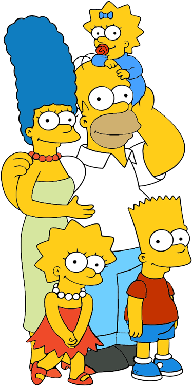 Simpson Family Simpson Family - Starstills Uk Celebrity Fan Packs Fan Pack - Standee (384x759)