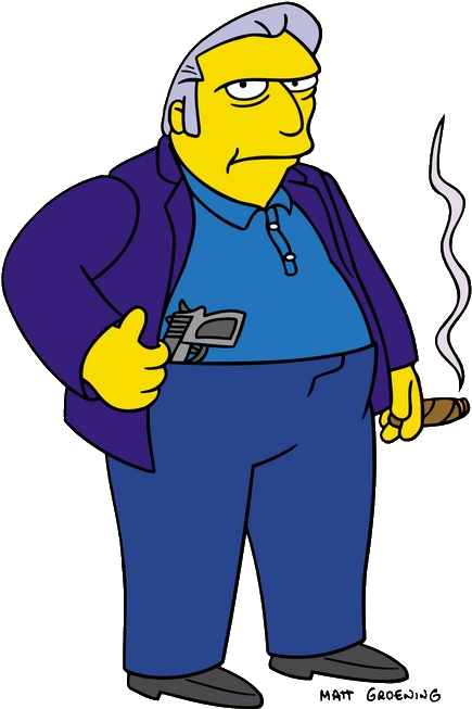 ¡conoce A Los Ciudadanos De Springfield - Simpsons Character (446x653)