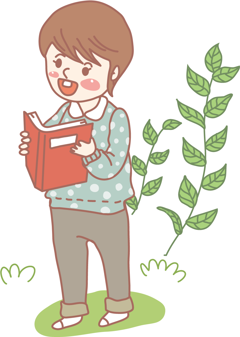 Student Cartoon Illustration - Student Cartoon Illustration (1500x1501)