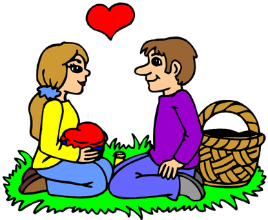 Valentine's Day Free Clip Art - Valentine's Day Free Clip Art (400x330)