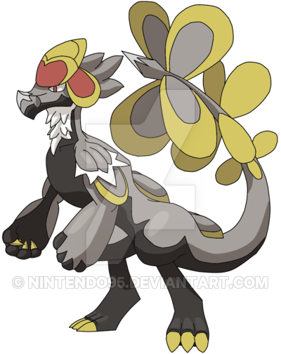 Kommo-o By Nintendo95 - Pokemon Mega Kommo O (400x504)