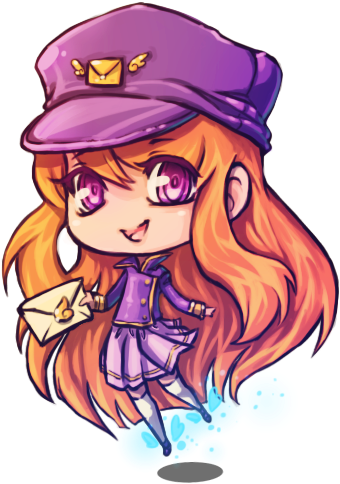 Little Fairy Post Girl By Oocherry-chanoo - Chibi Little Fairy (424x542)