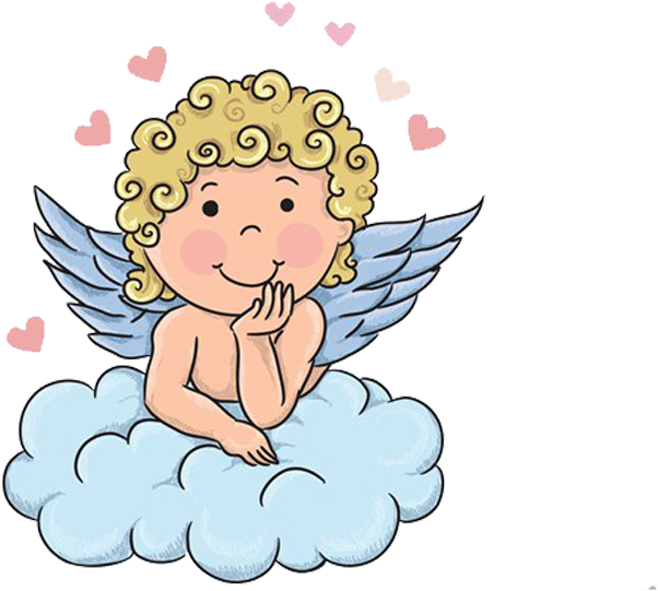 Cupid Cartoon Illustration - Cupid Cartoon Illustration (768x596)