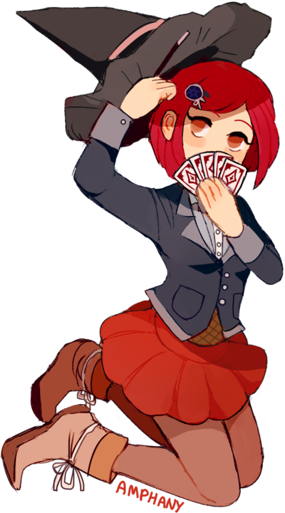 Lazy Magician Girl Disabling Comments In Case Someone - Deviantart Amphany (400x720)