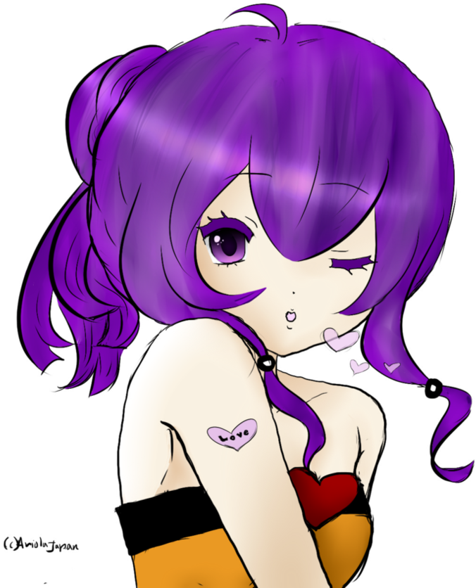 Anime Girl 2 La By Ariolajapan By Redwolf21 - Anime (888x900)