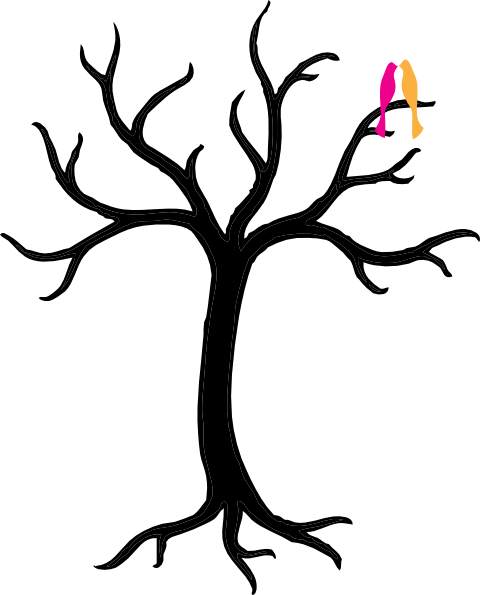 Bare Tree Clip Art (480x595)