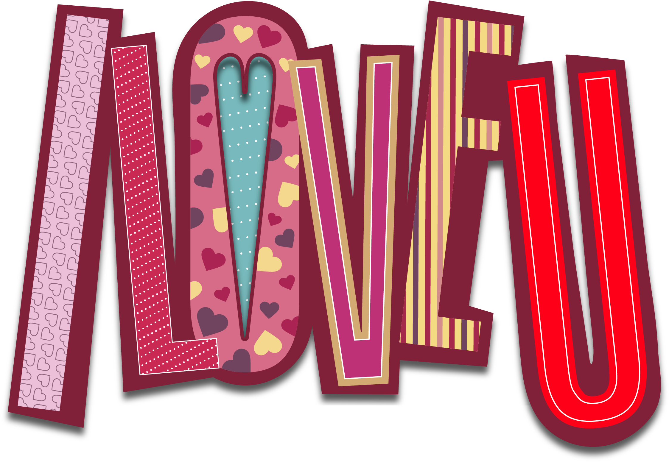I Love You Clipart Png Image 02 - Love (2699x2798)