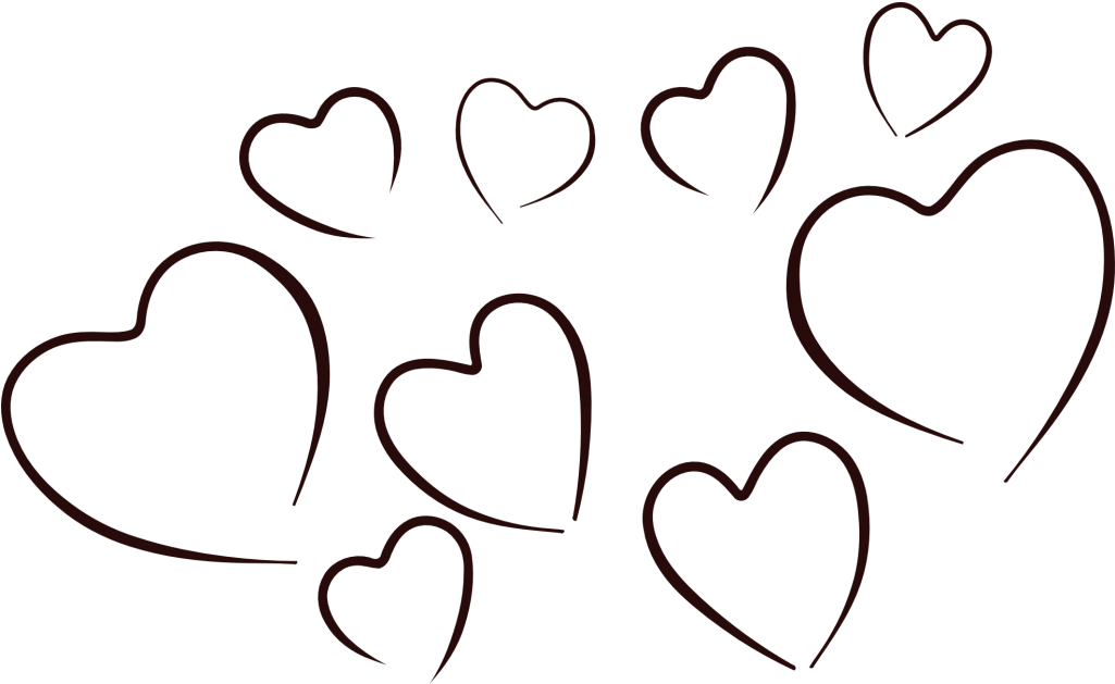 Valentine ~ Awesome Hearts Picture Ideas Black And - Free Heart Image Clipart (1024x665)