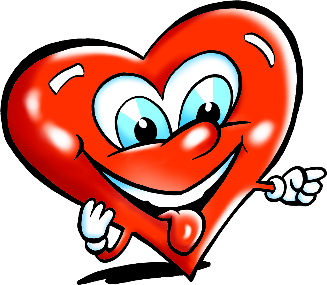 Heart Clipart Cartoons - Laugh From The Heart (1200x1123)