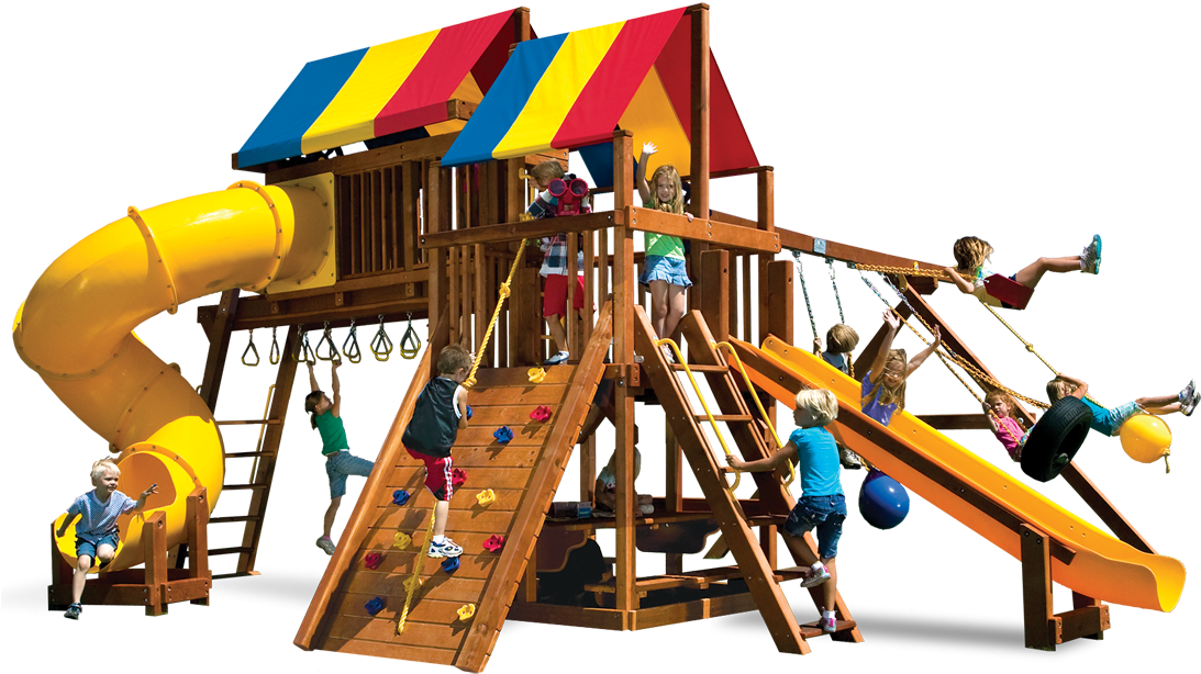 Rainbow Clubhouse Pkg V Magnificent - Playground (1100x732)