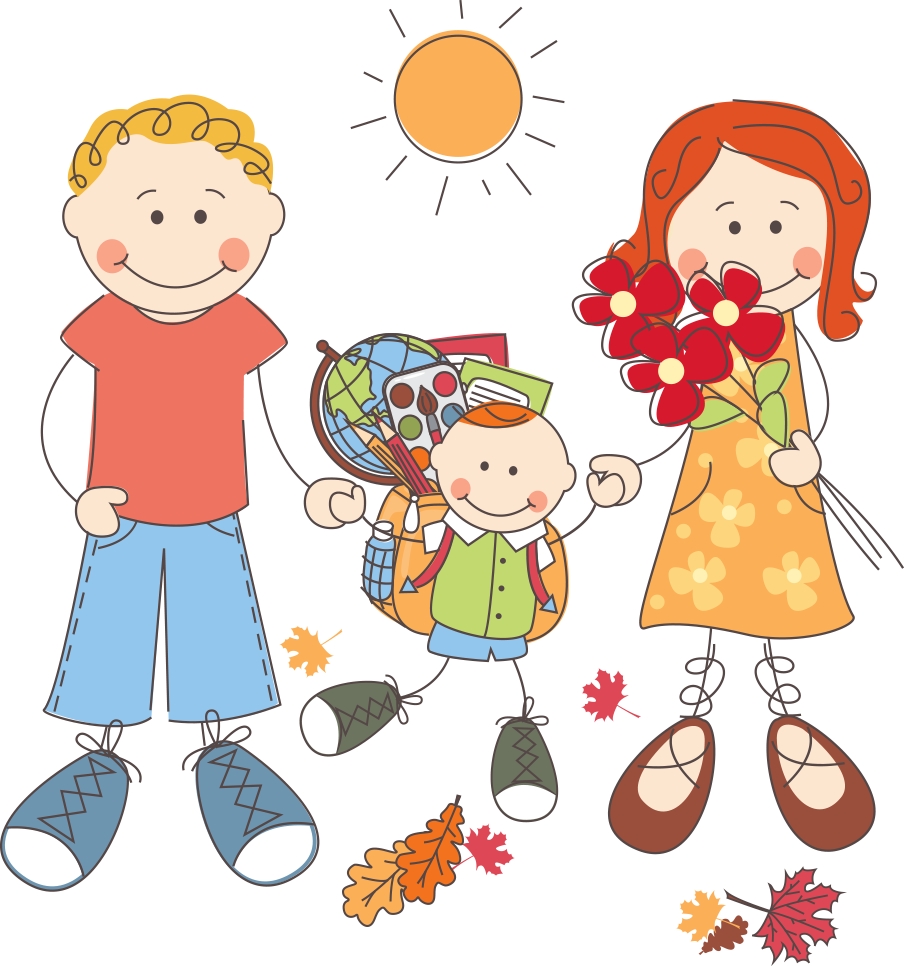 Family Cartoon Illustration - Family Cartoon Illustration (904x966)