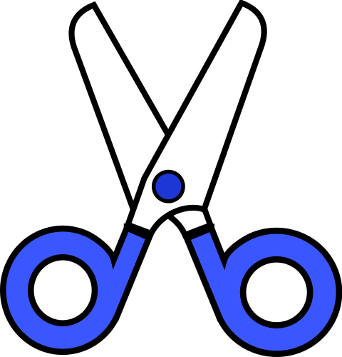 Scissors Transparent Clip Art (480x500)