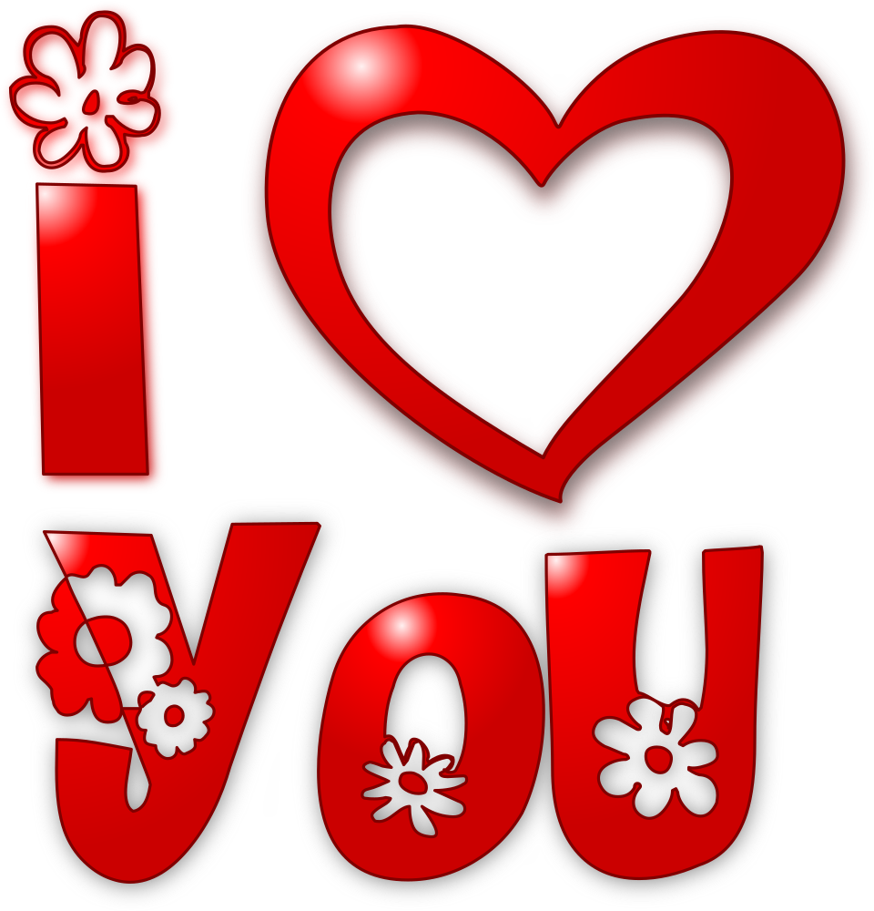 I Love You - Love You Sticker Png (960x1000)