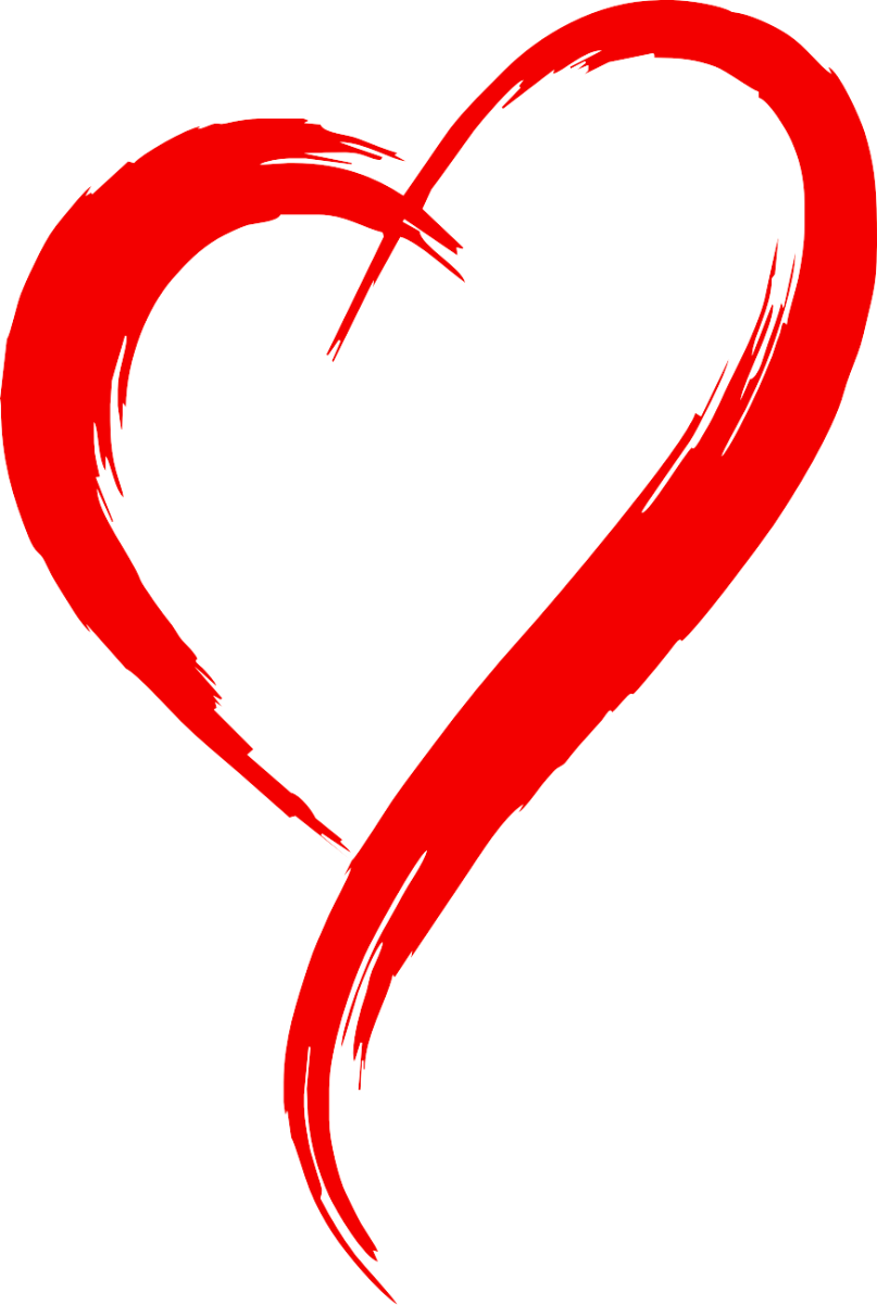 Ink Clip Art - Coeur Png (807x1200)