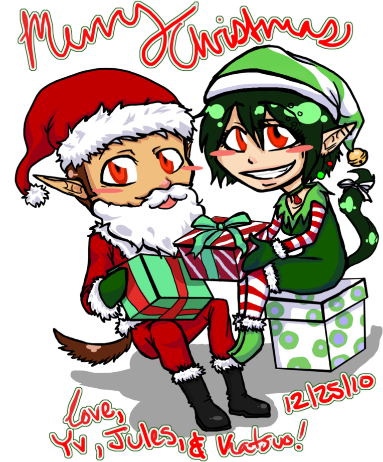 Merry Christmas We Love You By Katsuomangaka - Merry Christmas We Love You (786x1017)
