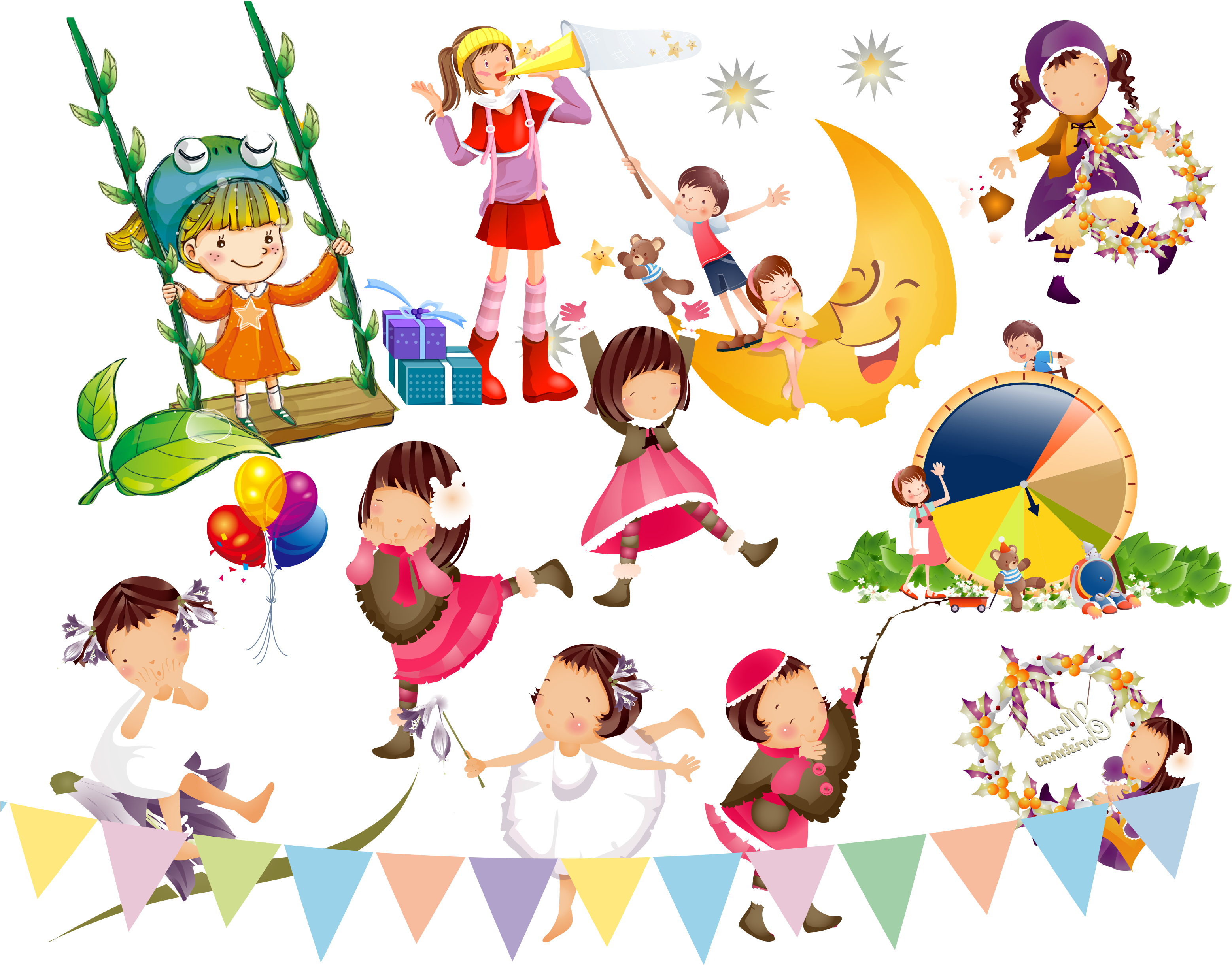 Dance Singing Clip Art - Child (3140x2500)