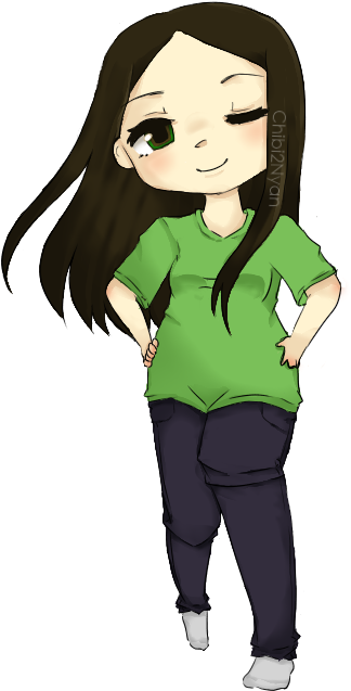 Walking Forward By Chibi2nyan - Cartoon (525x723)