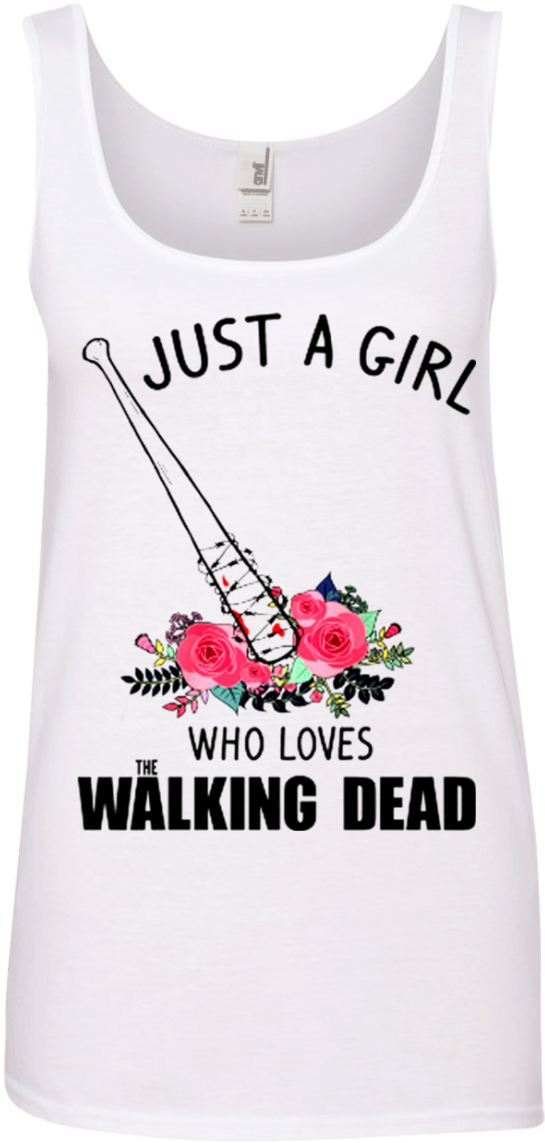 Just A Girl Who Loves The Walking Dead T Shirt Hoodie - Employee Of The Month Parking (1155x1155)