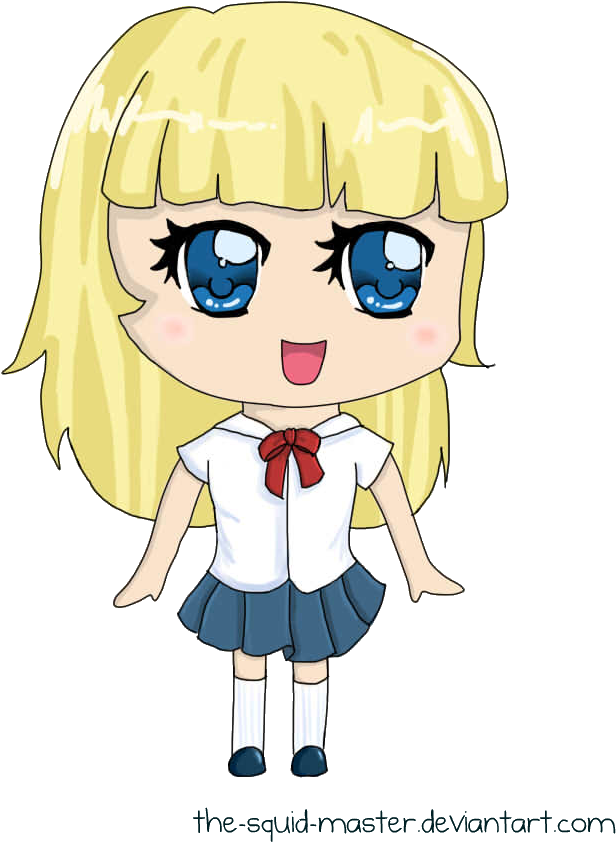 Chibi School Girl By T - Chibi School Girls (720x960)