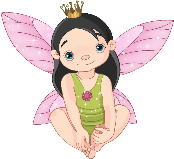 Baby Fairies Cartoon Clip Art - Baby Fairy Clip Art (600x600)
