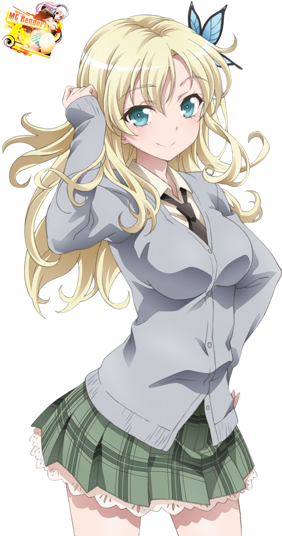 Sena Kashiwazaki Render - Bushiroad Sleeve Collection Hg Vol.492 Boku Wa Tomodachi (575x1069)