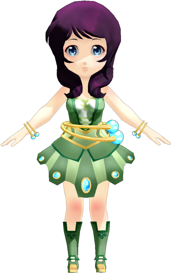 Chibi Avanna By Kanahiko-chan Pmx - Avanna (695x900)