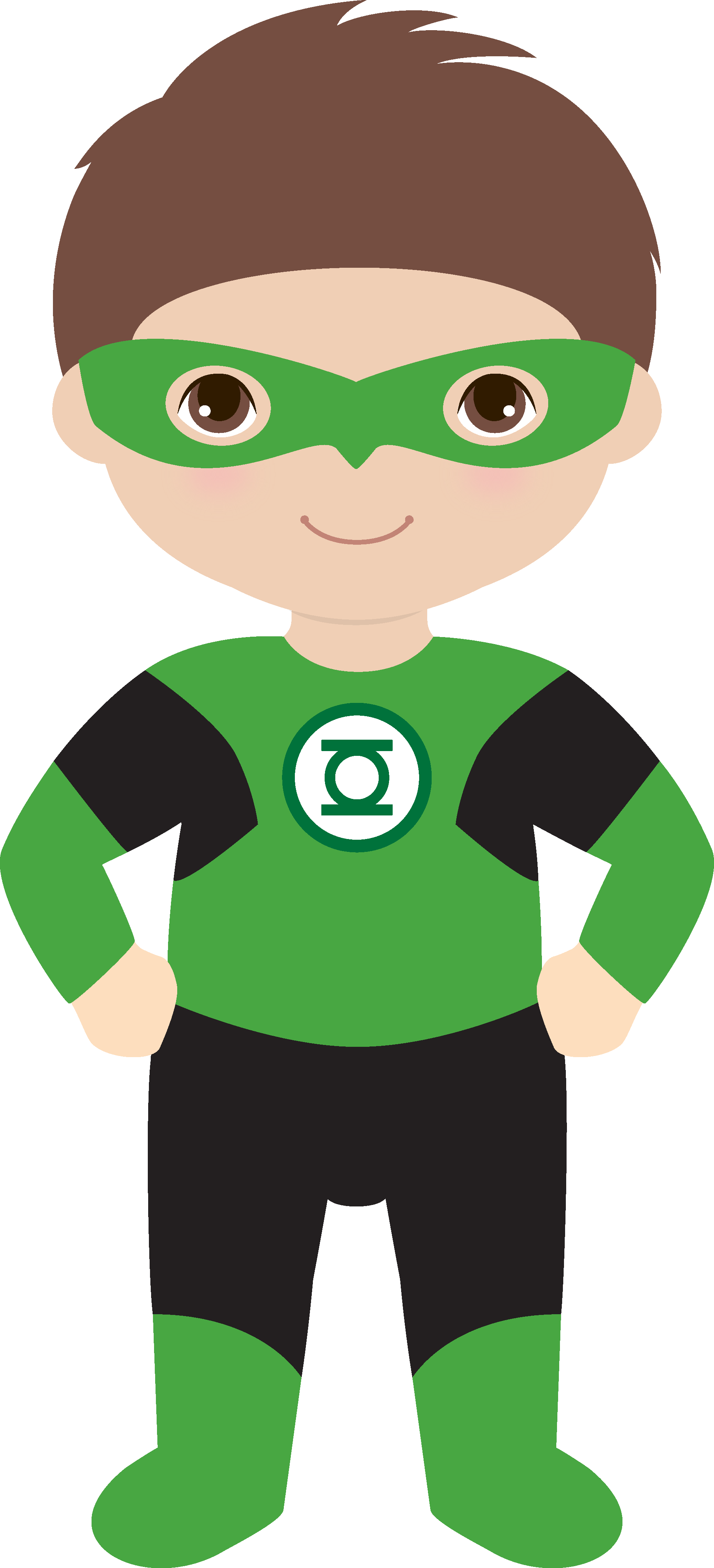 Hero Central Vbs, Superhero Party, Clip Art, Superhero, - Green Lantern Superhero Clipart (1942x4263)