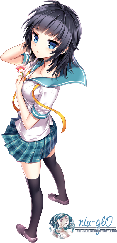 Anime Girl 3 - 東雲侑子開始喜歡戀愛小說 (500x825)