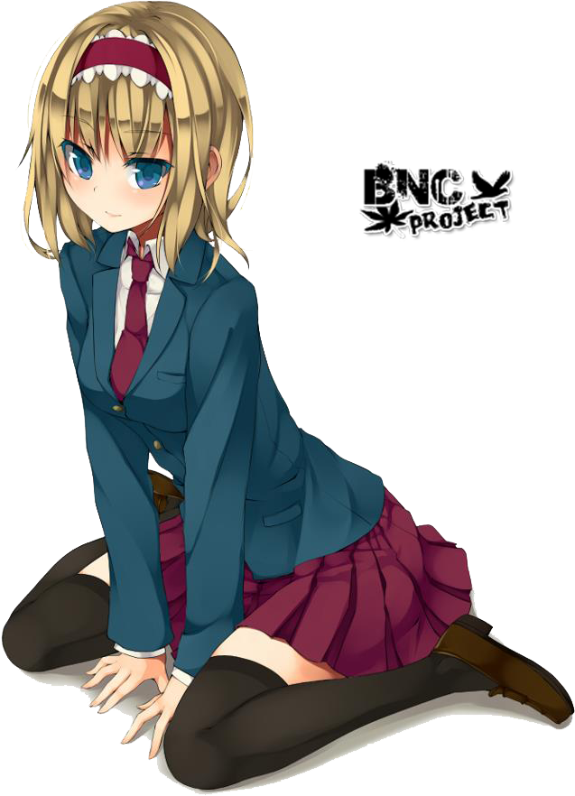 Anime Render 41 By Blacknanachii - Alice Margatroid (696x960)