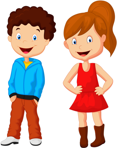 Crafts - Imagenes De Niños Animados (433x500)