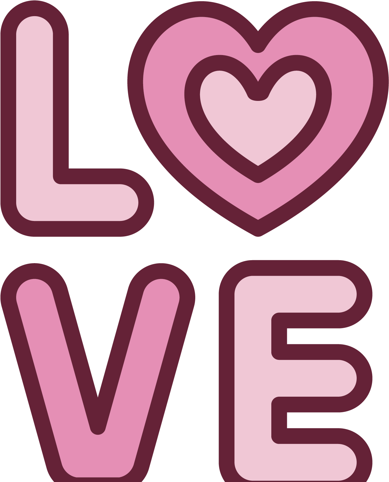 Love Romance Scalable Vector Graphics Icon - Arte Love (1667x1667)