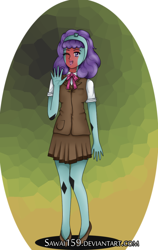 Puko The School Girl By E-zeal - Girl (600x951)