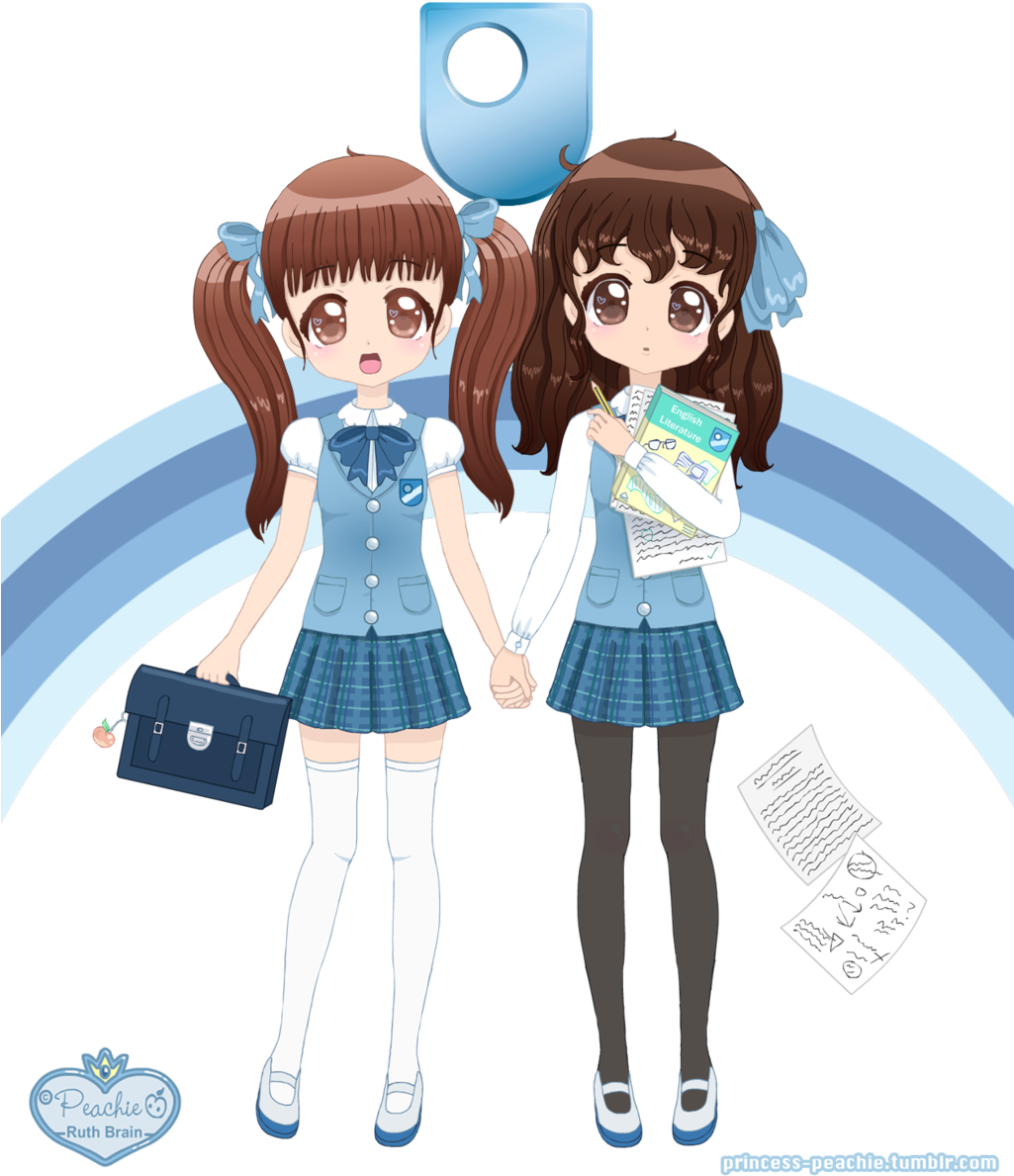 Ou Schoolgirl Uniform By Princess-peachie - University (1024x1222)